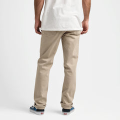 HWY 128 Straight Fit Broken Twill Jeans - Desert Khaki