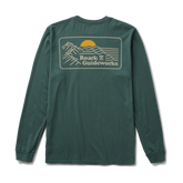 Earth & Sea Premium Long Sleeve Tee - Slate Green