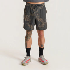 Serrano 7" Active Stretch Shorts - Onyx Floral