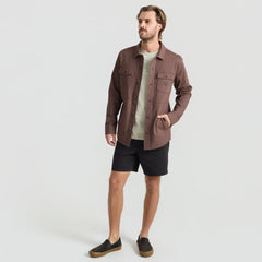 Hebrides Unlined Jacket - Cocoa Bean