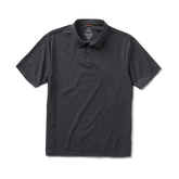 Bless Up Breathable Stretch Polo Shirt - Black