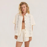 Costa Button Up Shirt - Bone