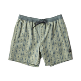 Shorey 16" Trunks - Stripe Sea Foam
