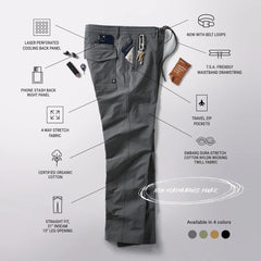 Layover Pro Traveler Pants - Charcoal