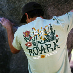 Cactus Garden Premium Tee - Seafoam