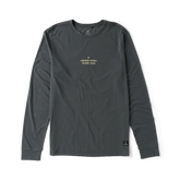 Mathis Active Long Sleeve Tee - Charcoal
