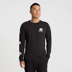 Mathis Long Sleeve Active Tee - Black