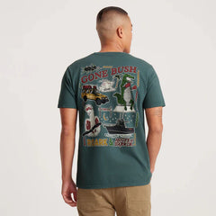 H.O.D Postcard Premium Tee - Forest