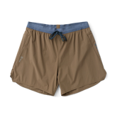 Alta 5" Shorts - Faded Brown