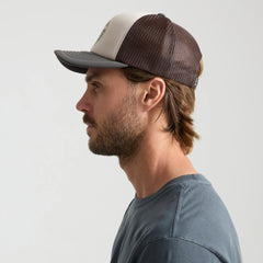 Foam Trucker Global Snapback Hat - Military