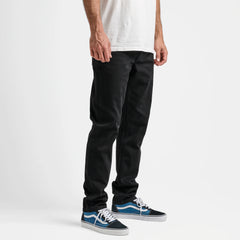 HWY 133 Slim Straight Broken Twill Jeans - Black