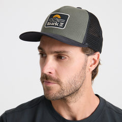 Station Trucker Snapback Hat - Military