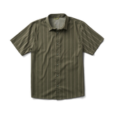 Bless Up Breathable Stretch Shirt - Military Stripes