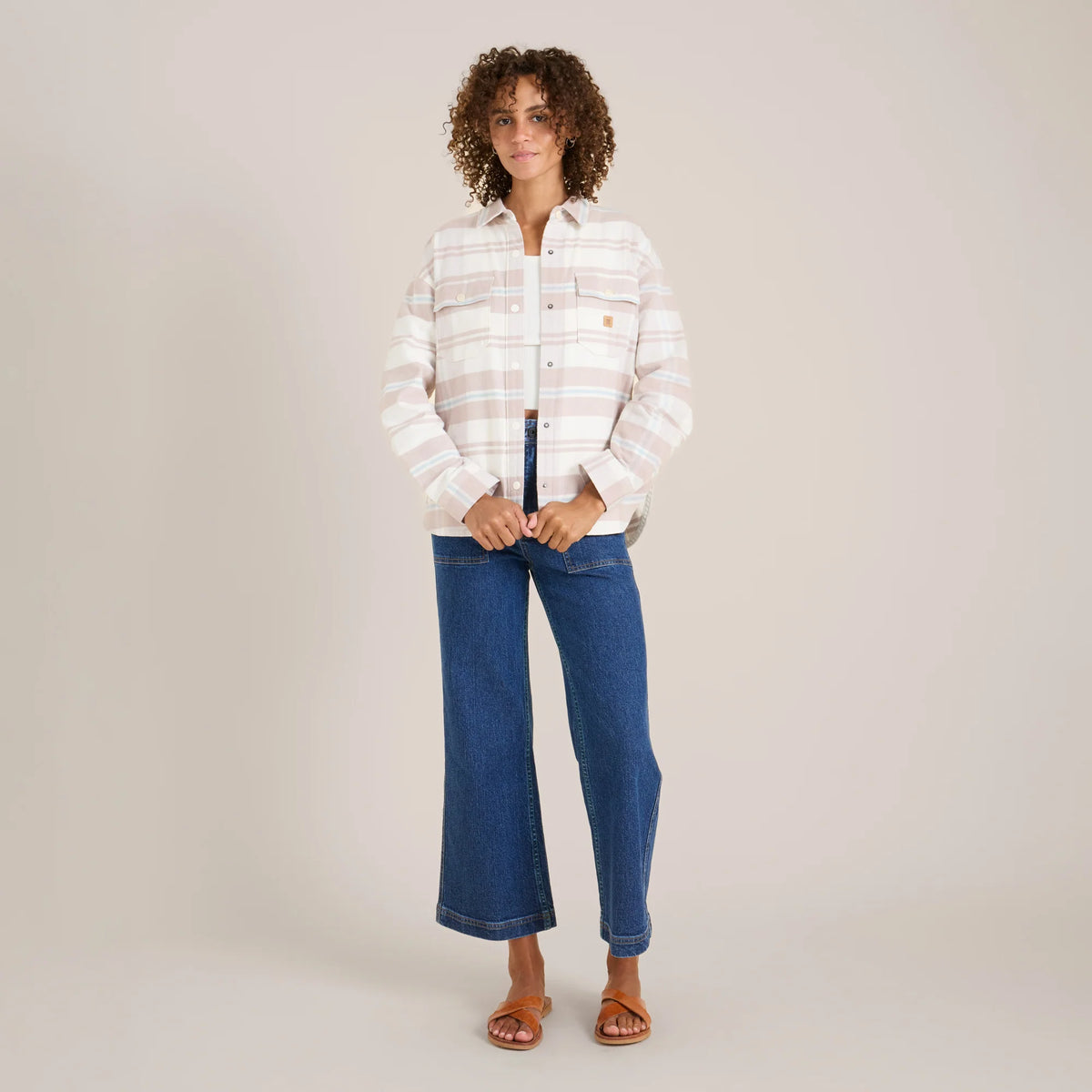 Amberley Flannel - Glacier