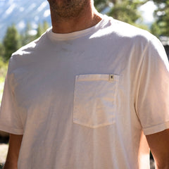 Made To Fade Short Sleeve Tee - Washed Off White