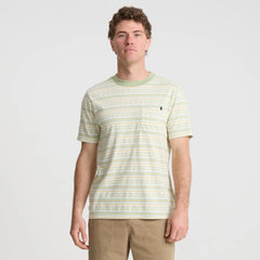 Journey Jacquard Short Sleeve Tee - Seafoam