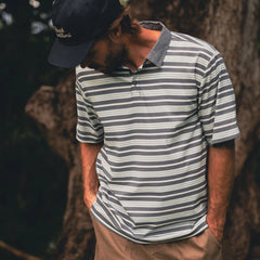 Bless Up Breathable Stretch Polo Shirt - Neptune