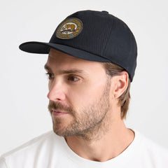 Venture Snapback Hat - Black