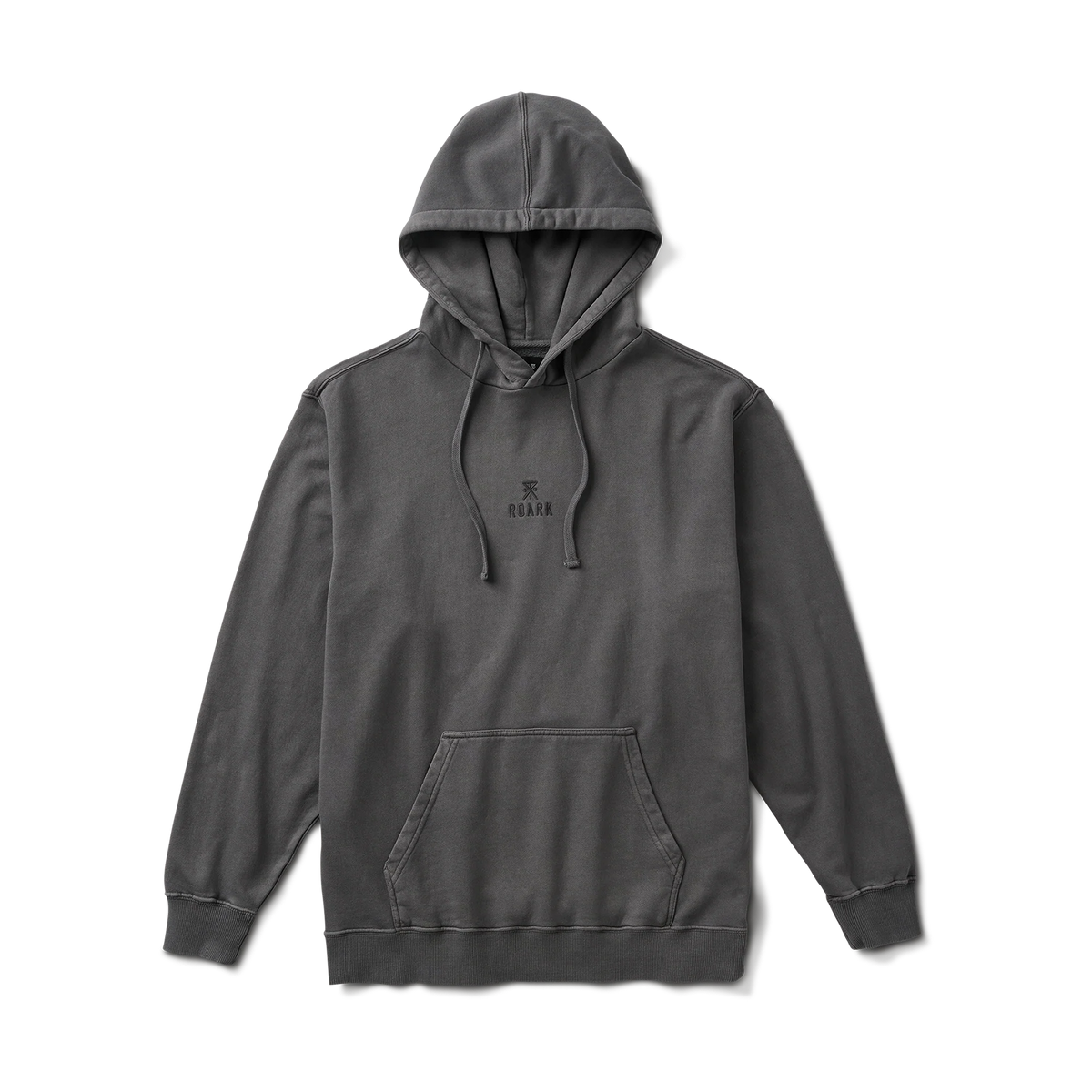 Safe Camp Embroidery Fleece - Charcoal