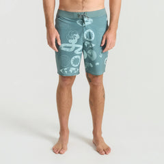 Passage 18.5" Boardshorts - Slate Green