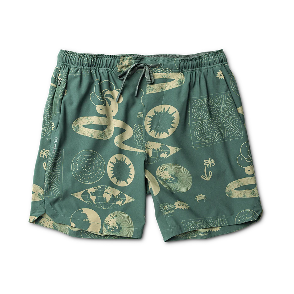 Serrano 7" Active Stretch Shorts - Slate Green