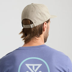 Made To Fade 6 Panel Strapback Hat - Washed Fossil