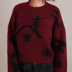 Kos Sweater - Sangria