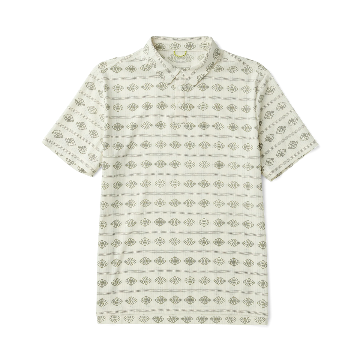 Bless Up Breathable Stretch Polo Shirt - Unbleached