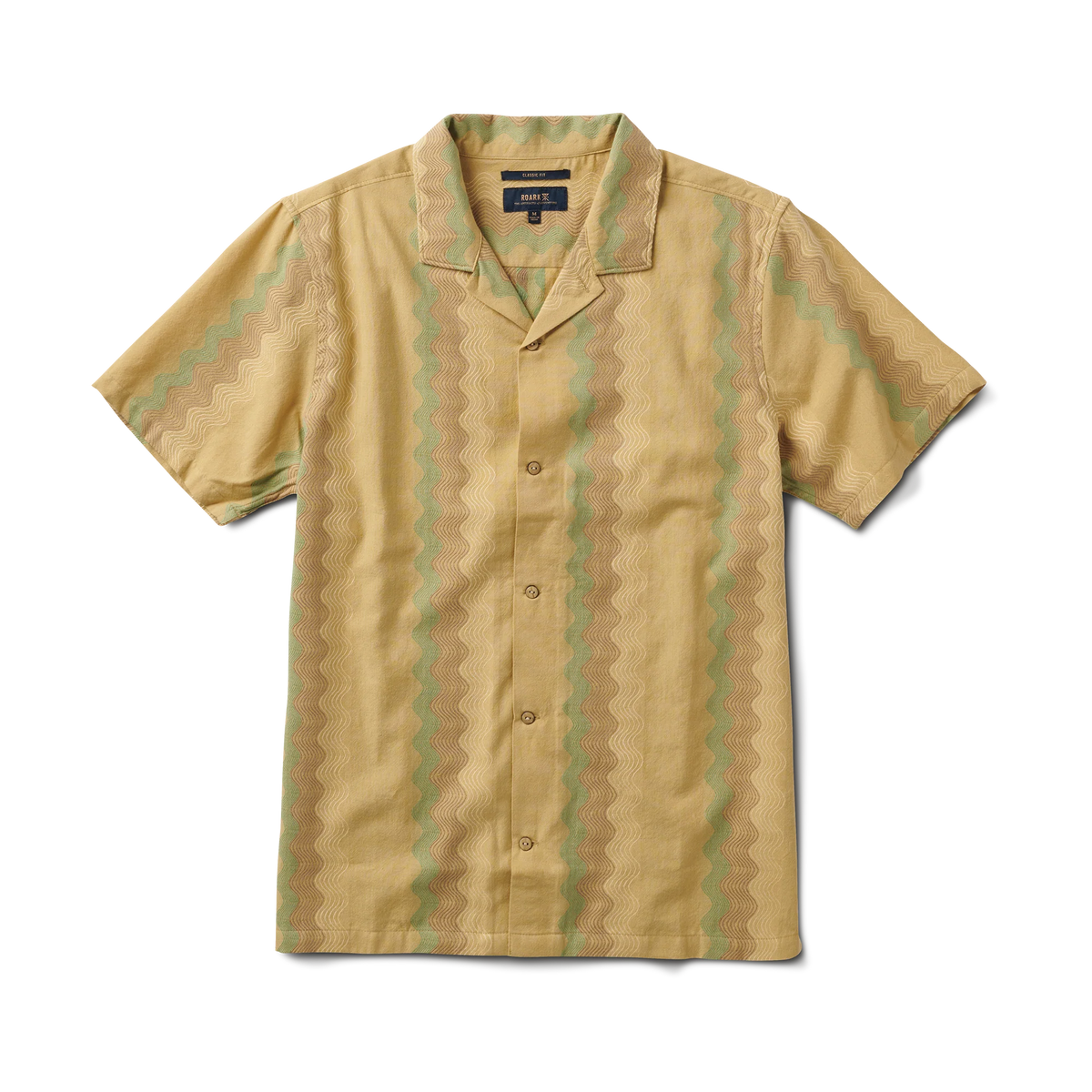 Gonzo Short Sleeve Button Up Shirt - Fern